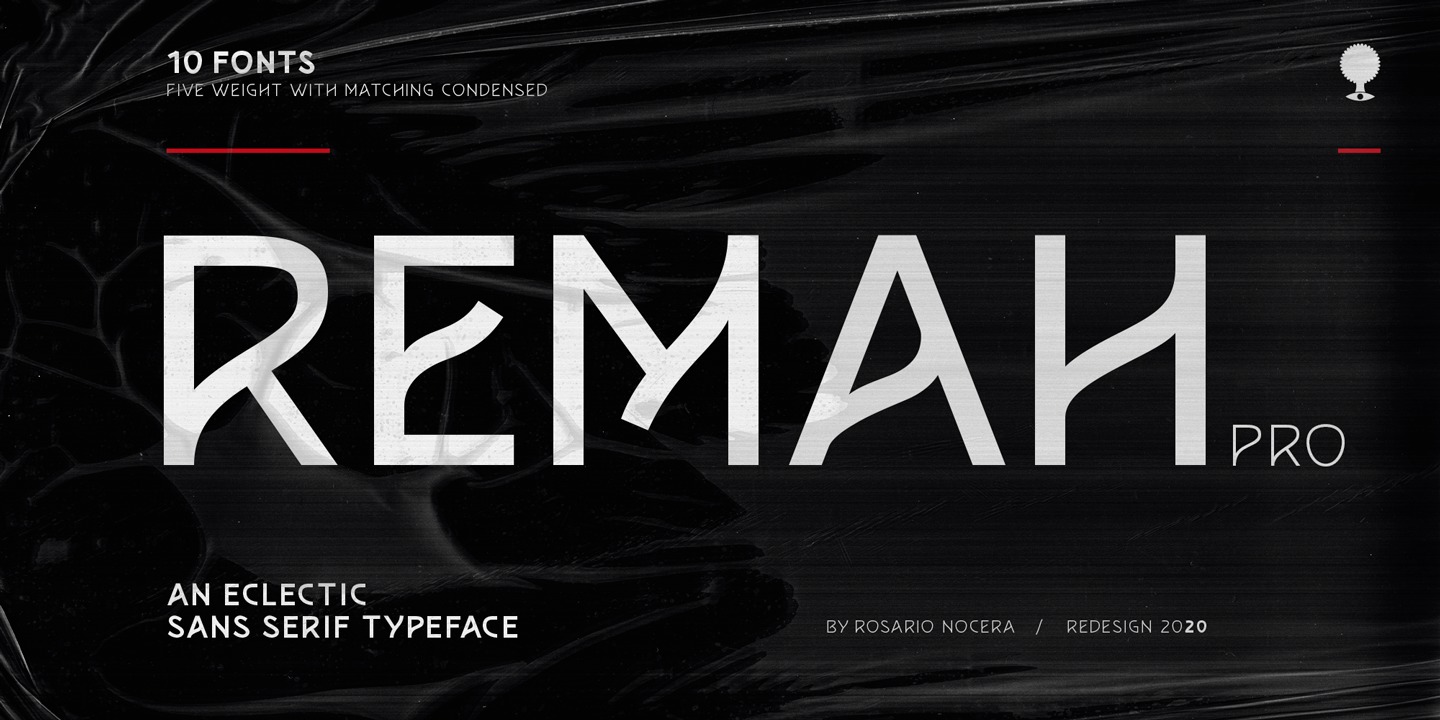 Example font Remah Pro #1